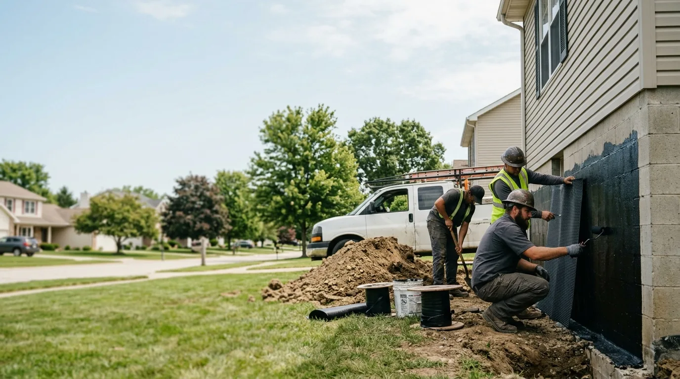 Basement Waterproofing in West Salem, OH near me